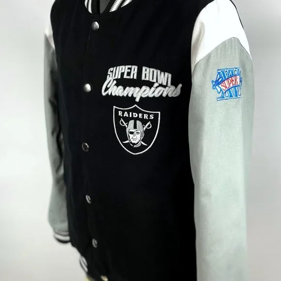 2022 VEGAS RAIDERS 3 TIME SUPER BOWL CHAMPIONSHP JACKET